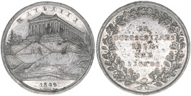 Zinnmedaille, 1842
Preussen. Walhalla - 40mm. 23,26g
ss