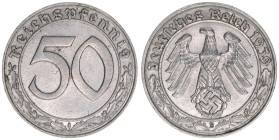 Ostmark
50 Reichspfennig, 1939 B. 3,44g
AKS 42
vz-