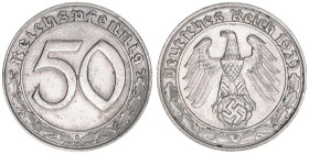 Ostmark
50 Reichspfennig, 1939 B. Wien
3,52g
AKS 42
ss/vz