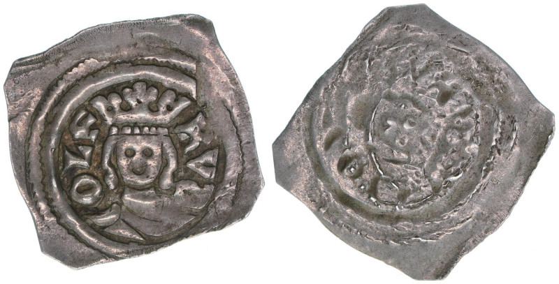 Rudolph von Habsburg 1276-1282
Pfennig, ohne Jahr. Graz
0,84g
CNA D-26
vz