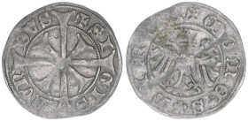 Erzherzog Sigismund 1439-1496
Etschkreuzer, ohne Jahr. 0,84g
ss/vz