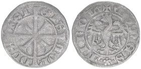 Erzherzog Sigismund 1439-1496
Etschkreuzer, ohne Jahr. 0,91g
ss
