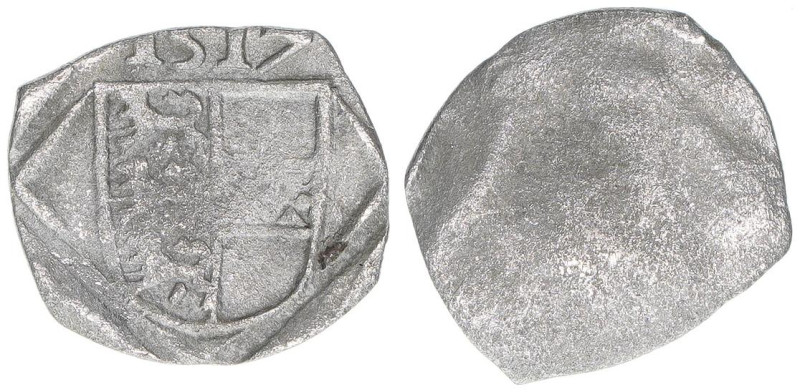 Maximilian I. 1490-1519
Pfennig, 1517. St. Veit
0,39g
Egg 30
ss