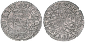 Interregnum Wiener Hausgenossen 1519-1522
1/2 Batzen, 1521. Herzogtum Österreich
Wien
1,90g
Schulten 4089
ss/vz
