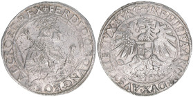 Ferdinand I. 1522-1558-1564
Taler, ohne Jahr. Hall
28,62g
kl. Rf.
ss