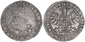 Ferdinand I. 1522-1558-1564
Taler, 1551. Kuttenberg
28,19g
Dav.8049
ss/vz