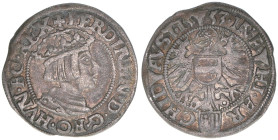 Ferdinand I. 1522-1558-1564
Groschen, 1553. Wien
2,06g
ss/vz