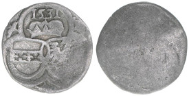 Ferdinand I. 1522-1564
2 Pfennige, 1531. Wien
0,50g
ss