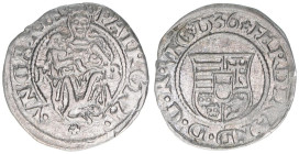 Ferdinand I. 1522-1558-1564
Denar, 1536 KB. 0,46g
gut entfernter Henkel
vz