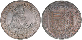 Erzherzog Ferdinand 1564-1595
Taler, ohne Jahr. Hall
28,58g
HMBl.VI 1/2 11/11/II-II
stfr-
