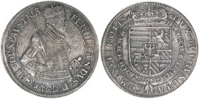 Erzherzog Ferdinand 1564-1595
Taler, ohne Jahr. Hall
28,00g
gereinigt
ss/vz