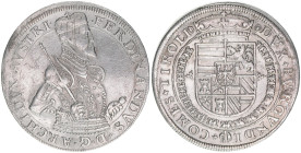 Erzherzog Ferdinand 1564-1595
Taler, ohne Jahr. Hall
28,50g
ss/vz