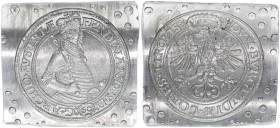 Erzherzog Ferdinand 1564-1595
Guldentaler zu 60 Kreuzer, 1567. moderner Abschlag von der im Museum aufgestellten Walze von Nuding - nicht ausgestanzte...