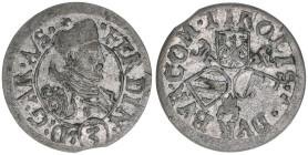 Erzherzog Ferdinand 1564-1595
Groschen, ohne Jahr. Hall
2,43g
Saurma-Jeltsch 837
Zainende
ss/vz