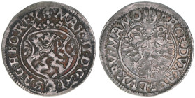 Maximilian II. 1564-1576
2 Kreuzer, 1571. 1,38g
Dietiker 191
ss/vz