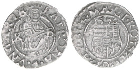 Maximilian II. 1564-1576
Denar, 1570 KB. 0,46g
vz