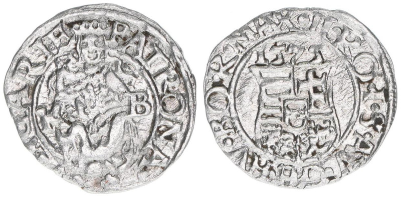 Maximilian II. 1564-1576
Denar, 1575 KB. 0,50g
vz