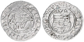Maximilian II. 1564-1576
Denar, 1576 KB. 0,55g
ss/vz