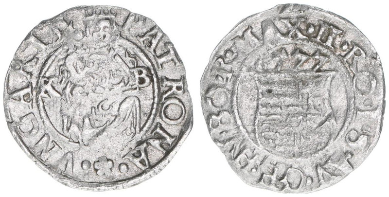 Maximilian II. 1564-1576
Denar, 1577 KB. posthum
0,45g
ss/vz