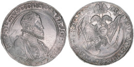 Rudolph II. 1576-1612
Taler, 1582. Mm. Georg Satny, sehr selten
Kuttenberg
29
Halacka 393
vz-
