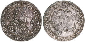Rudolph II. 1576-1612
Taler, 1599 NB. Nagybanya
29,51g
kleine HSp.
vz