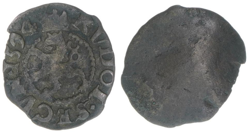 Rudolph II. 1576-1612
einseitiger Weisspfennig, 1594. Kuttenberg
0,33g
ss