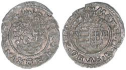 Matthias 1608-1619
Denar, 1612 KB. Kremnitz
0,48g
ss/vz