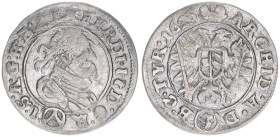 Ferdinand II.1619-1637
3 Kreuzer, 1625. Wien
1,43g
Herinek 1038
ss