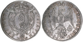 Ferdinand II. 1619-1637
Taler, 1626. Augsburg
29,05g
gut gestopftes Loch
vz