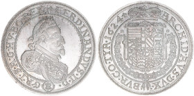 Ferdinand II. 1619-1637
Talerneuprägung, 1624. Bankenware
27,80g
Ag900
vz