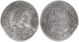 Ferdinand II. 1619-1637
Groschen, 1626. Graz
1,69g
MzA S.122
vz-