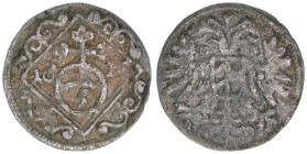 Ferdinand II. 1590-1618
Gröschl, 1625. 0,61g
ss