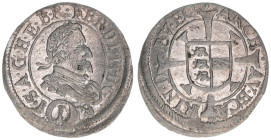 Ferdinand III. 1619-1637
1 Kreuzer, ohne Jahr. St. Veit
0,70g
Herinek 1394
stfr-