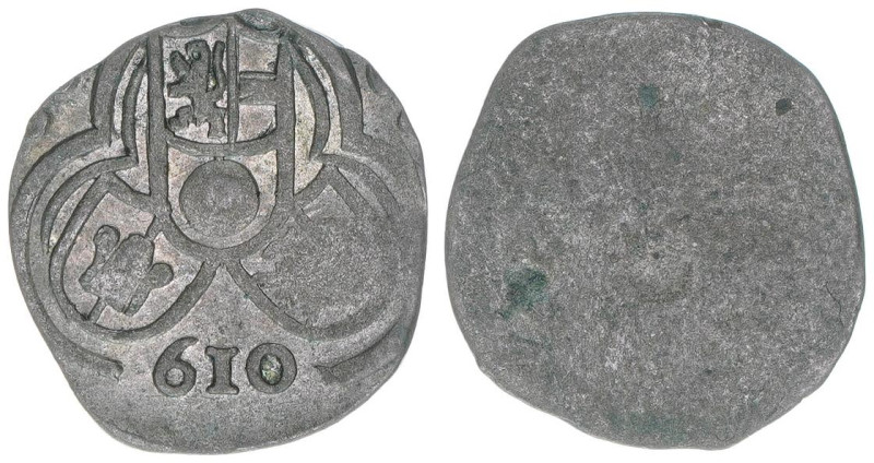 Wolf Dietrich von Raitenau 1587-1612
Erzbistum Salzburg. 2 Pfennige, (1)610. Sal...