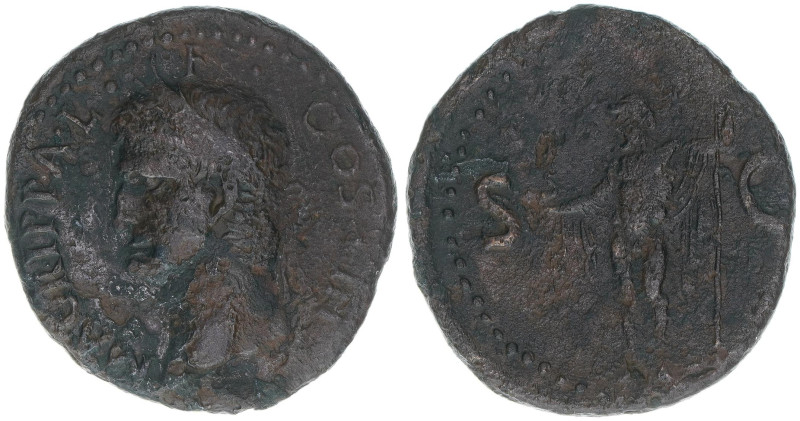 Agrippa 63BC-12BC
Römisches Reich - Kaiserzeit. As unter Caligula. SC
Rom
10,45g...