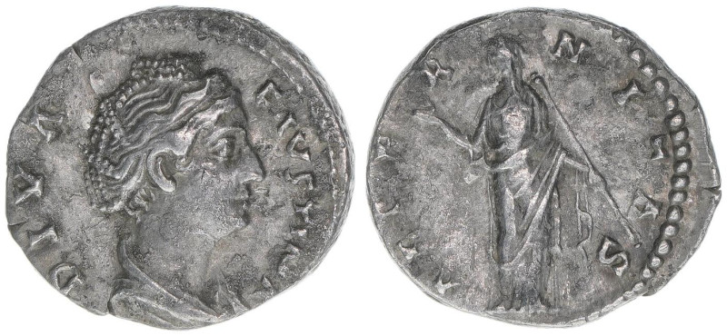 Faustina Maior +141 Gattin des Antoninus Pius
Römisches Reich - Kaiserzeit. Dena...