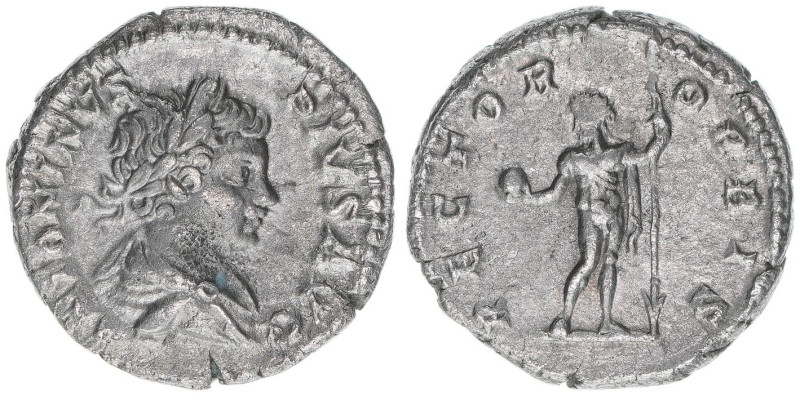 Caracalla 198-217
Römisches Reich - Kaiserzeit. Denar. RECTOR ORBIS
Rom
2,37g
RI...