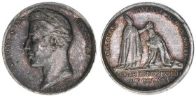 Karl X. 1824-1830
Frankreich. Miniaturmedaille, 1825. von Gayard - auf die Krönung durch den Erzbischof von Reims - 15mm
2,07g
ss