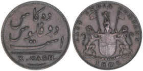 East India Company
Großbritannien. X Cash, 1808. 4,44g
Khant/Schön -
vz