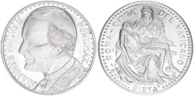 Papst Johannes Paul II.
Italien Kirchenstaat. Medaille, ohne Jahr. 35mm
15,85g
vz