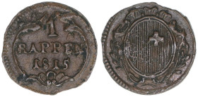 Schwyz
Schweiz. 1 Rappen, 1815. 1,07g
ss