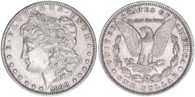One Dollar, 1898
Vereinigte Staaten von Amerika. Philadelphia. 26,70g
Schön 123
vz