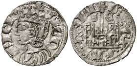 Enrique II (1368-1379). Segovia. Cornado. (AB. 483). 0,82 g. Bella. Escasa así. EBC-.