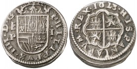 1628. Felipe IV. Segovia. P. 1 real. (Cal. 1081). 3,24 g. MBC/MBC+.