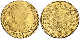 1785. Carlos III. Madrid. DV. 1 escudo. (Cal. 627). 3,30 g. BC+/MBC-.