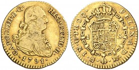 1791. Carlos IV. Madrid. MF. 1 escudo. (Cal. 490). 3,37 g. MBC-/MBC.