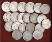 Estados Unidos. Lote formado por 24 monedas de 1 dólar tipo "Morgan", 12 tipo "Liberty", 3 conmemorativas y 1 onza troy. 40 monedas en total. MBC/S/C-...