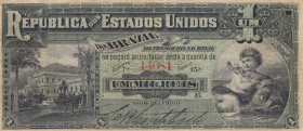 Brazil 1 Mil Reis 1891
F Pick 3a.