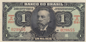 Brazil 1 Mil Reis 1923
XF Pick 110b.