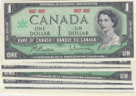 Canada 1 Dollar 1967 (11)
UNC Pick 84a.